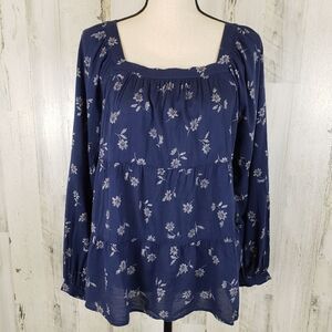 Old Navy Tiered Peasant Top Sz M